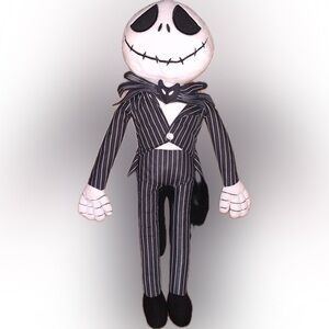 Disney 21” Jack Skellington Big One NBC Nightmare Before Christmas Plush Doll